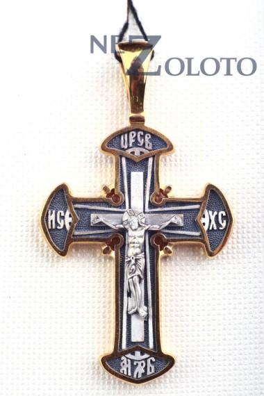 крест серебро 925