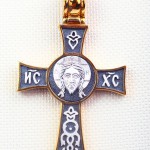 крест серебряный