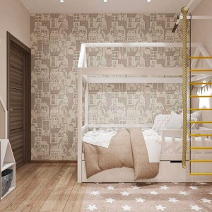 Дитяча кімната "Городок" від студії Art-Buro