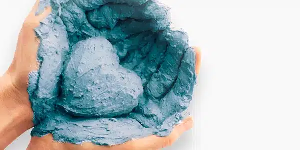 применение голубой глины